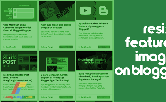 Cara Resize Featured Image/Thumbnail Tanpa JavaScript atau jQuery