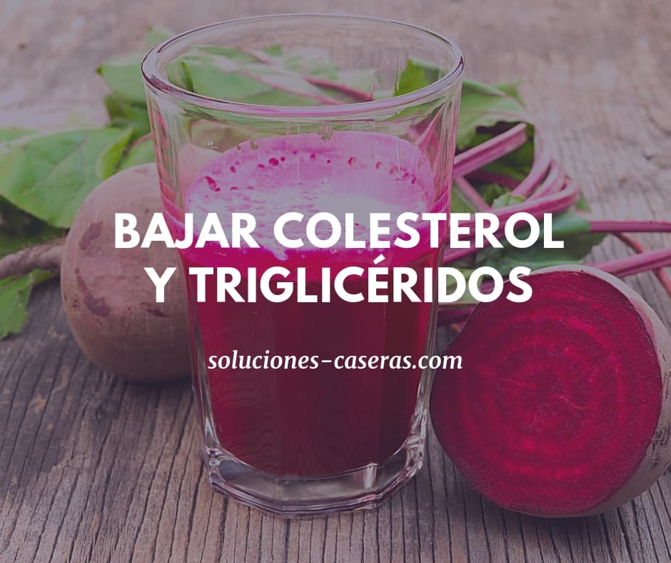 jugos para colesterol y trigliceridos altos