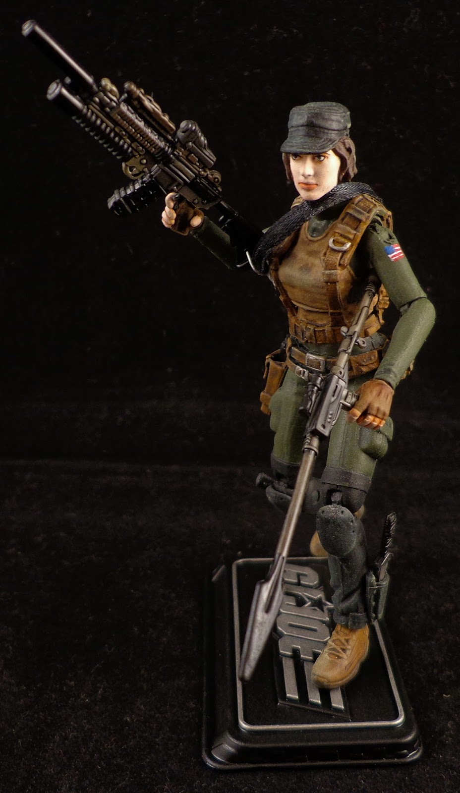 gi joe retaliation lady jaye changing