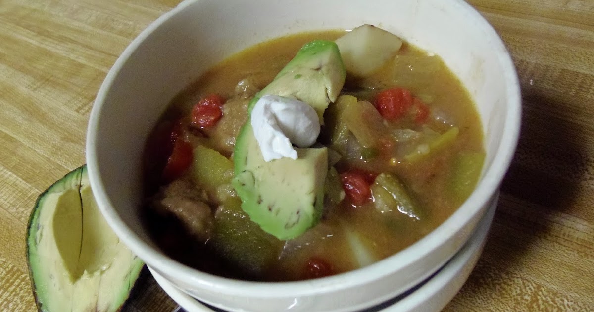 Glo's Kitchen Pork(less) & Green Chile Stew