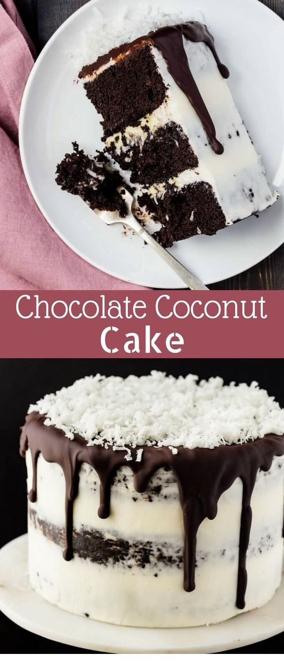 Chocolate Coconut Cake