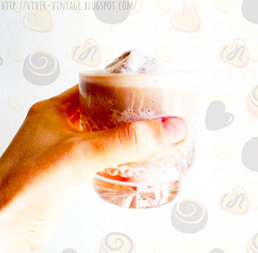 smoothie de chocolate
