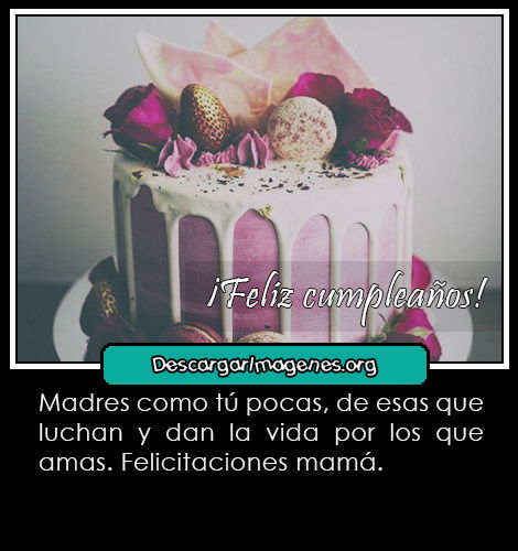 Imágenes feliz cumpleaños madre luchadora.