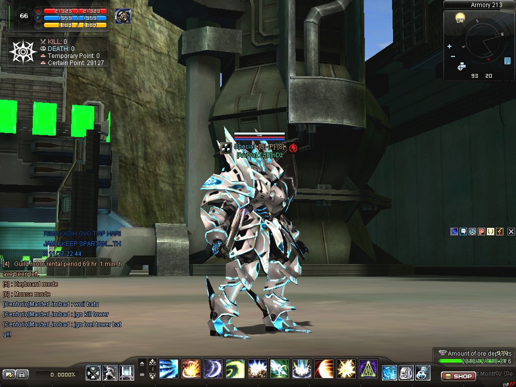 AppDocu: [Mods] RF Online - Icy White Armor Level 55