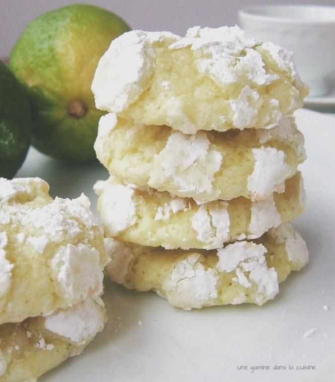 almond lime glacier cookies | une gamine dans la cuisine 