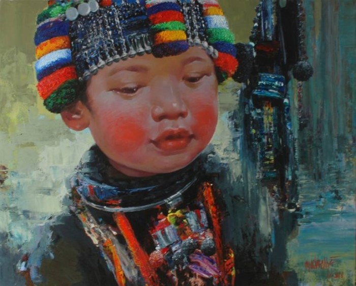 Ha Nguy Dinh Вьетнамский художник.