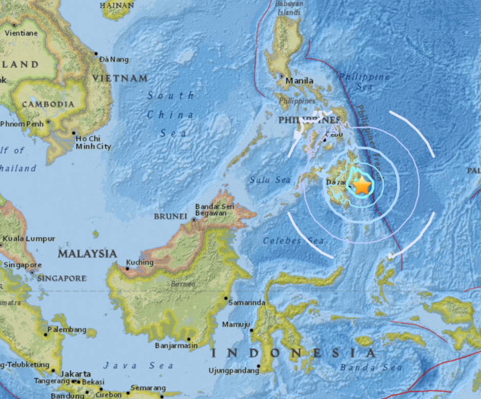 The Big Wobble The 4th major quake to strike the Pacific Ring Of Fire