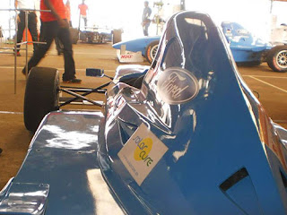 Solar powered race car