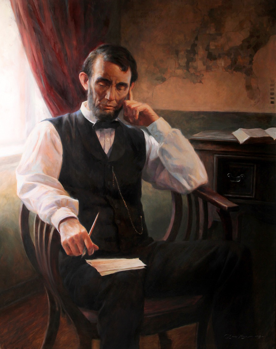 Anna Rose Bain's Art Blog The Lincoln Portrait An InDepth Look at