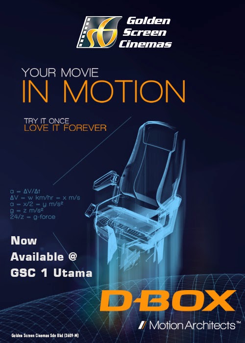 GSC now offers D-BOX motion seats at its cinemas - ColourlessOpinions.com