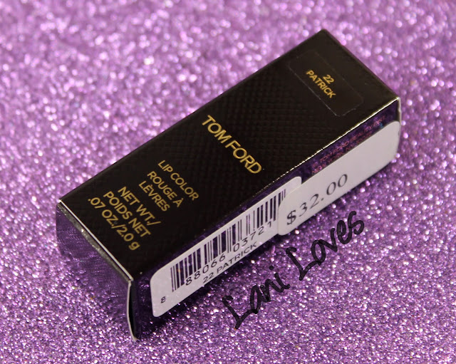 Tom Ford Lips & Boys - Patrick Lipstick Swatches & Review