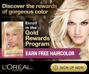 Free L’Oreal Products & Perks for Gold Rewards Members