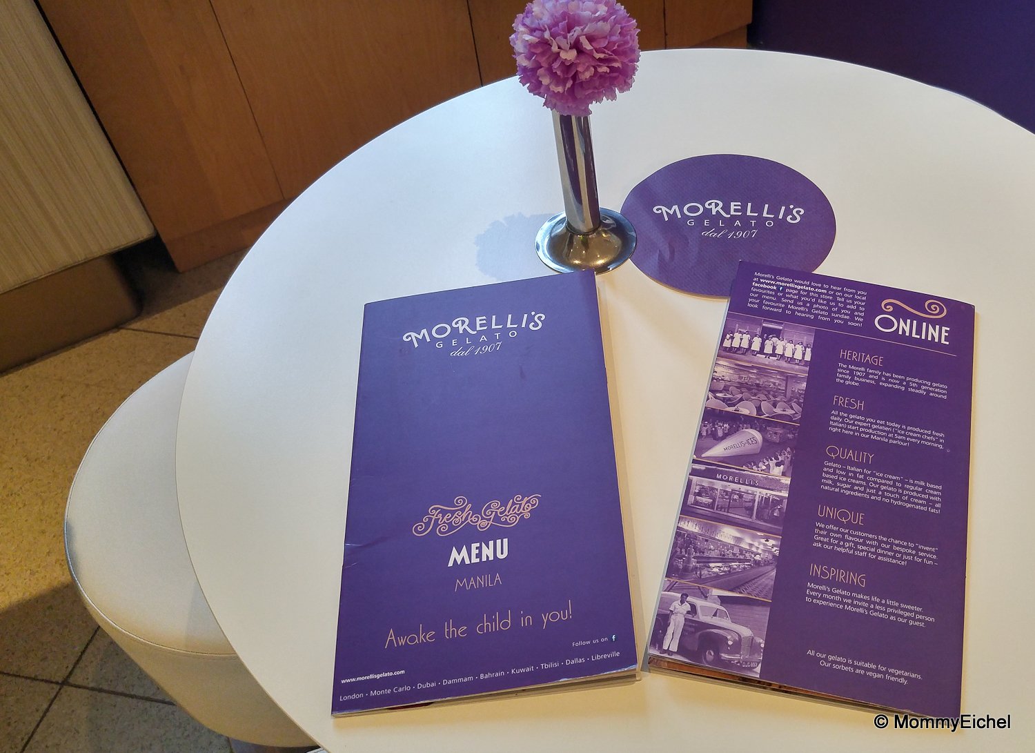 Mommy Eichel Awaken the Child In You at Morelli's Gelato