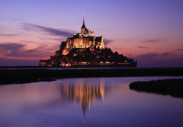 MONT SAINT MICHEL LA NUIT