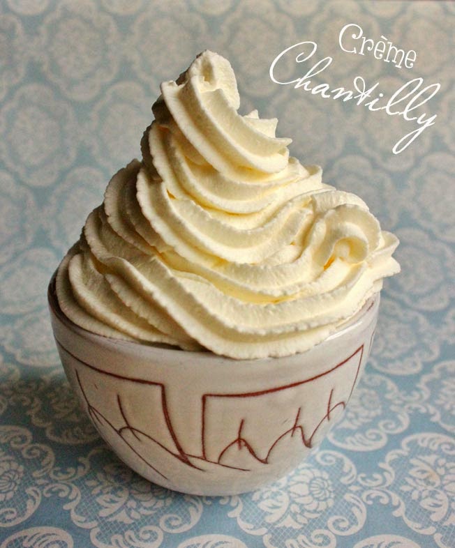 recette crème chantilly