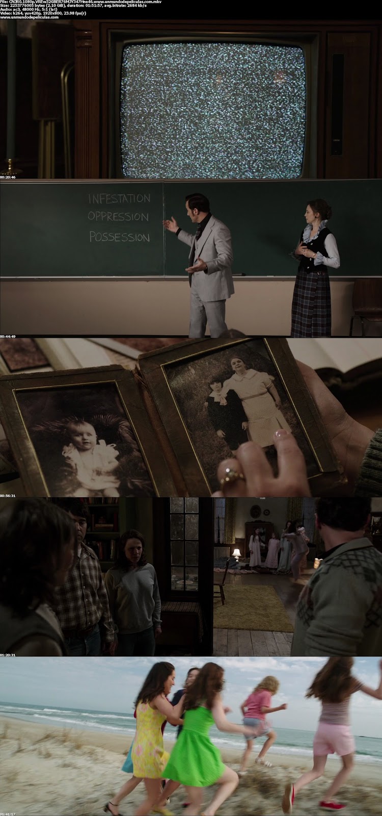Capturas de la película.