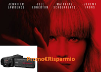 Vinci gratis videocamera Full HD Everio Quad Prof o 10 libri del film ''Red Sparrow'' Logo Vinci gratis videocamera Full HD Everio Quad Prof o 10 libri del film ''Red Sparrow''