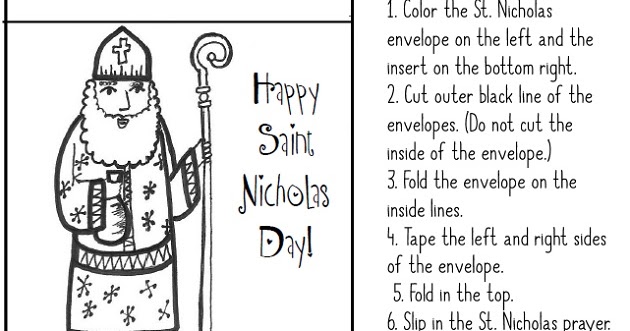 st-nicholas-coloring-page
