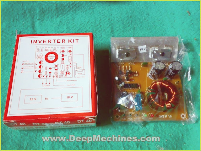 Alat INVERTER KIT DC 12V to 18V untuk Power Amplifier Mobil Alat INVERTER AKI Mobil DC 12V ke 18V CT Audio Power pada Mobil