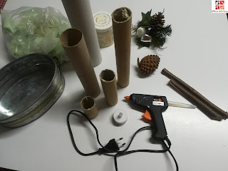como imitar velas con tubos de cartón como imitar velas con tubos de cartón