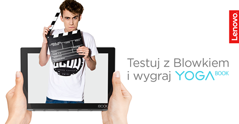 Przetestuj Lenovo YOGA Book Konkurs
