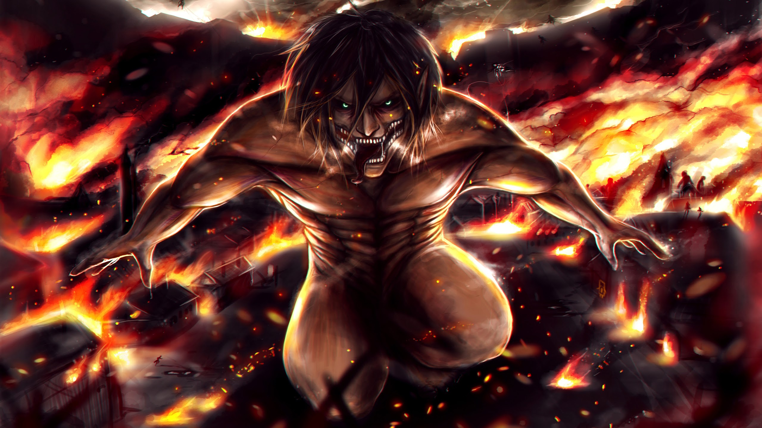 Attack Titan, Attack on Titan, 8K, #104 Wallpaper