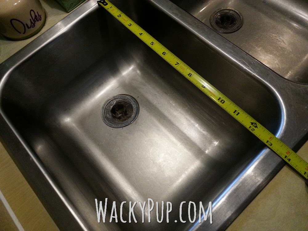 Wacky Pup How to Make Your Own Sink Cover for More Counter Space DIY