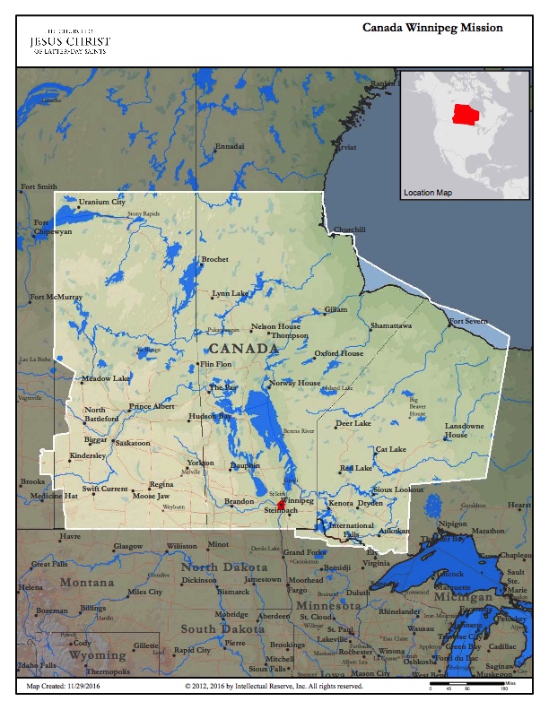 ELDER SHEEN in the Canada Winnipeg Mission Elder Talbot London Ward