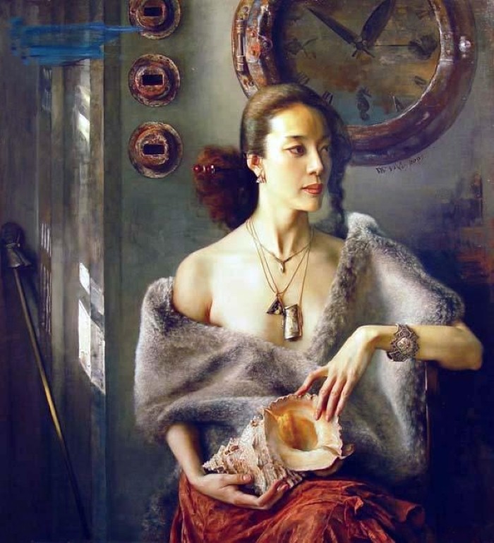 Yuqi Wang. Чувствительные и сильные картины Yuqi Wang