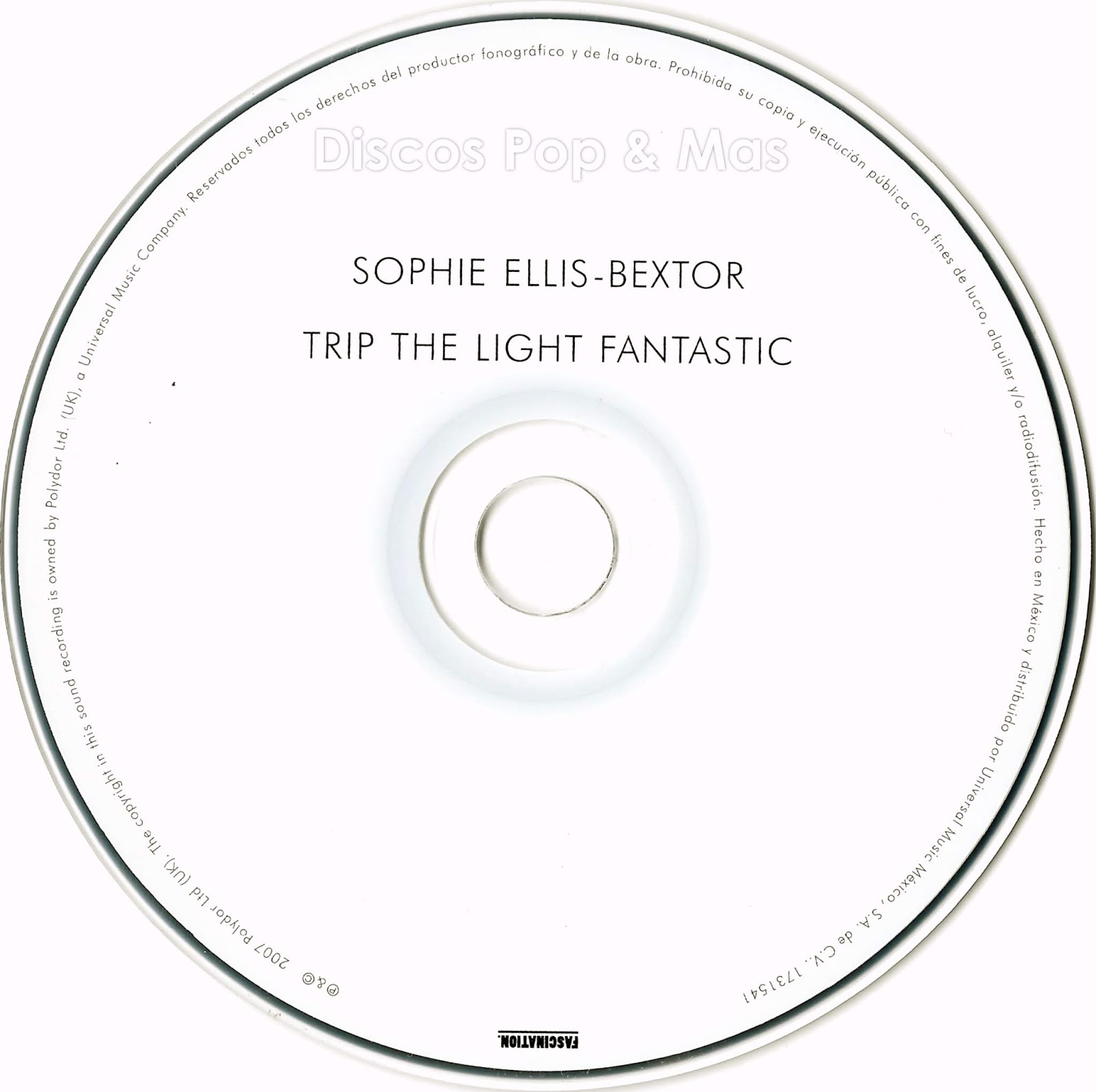 Discos Pop & Mas Sophie EllisBextor Trip the Light Fantastic