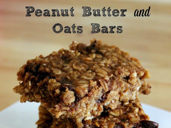 Peanut Butter and Oats Bars