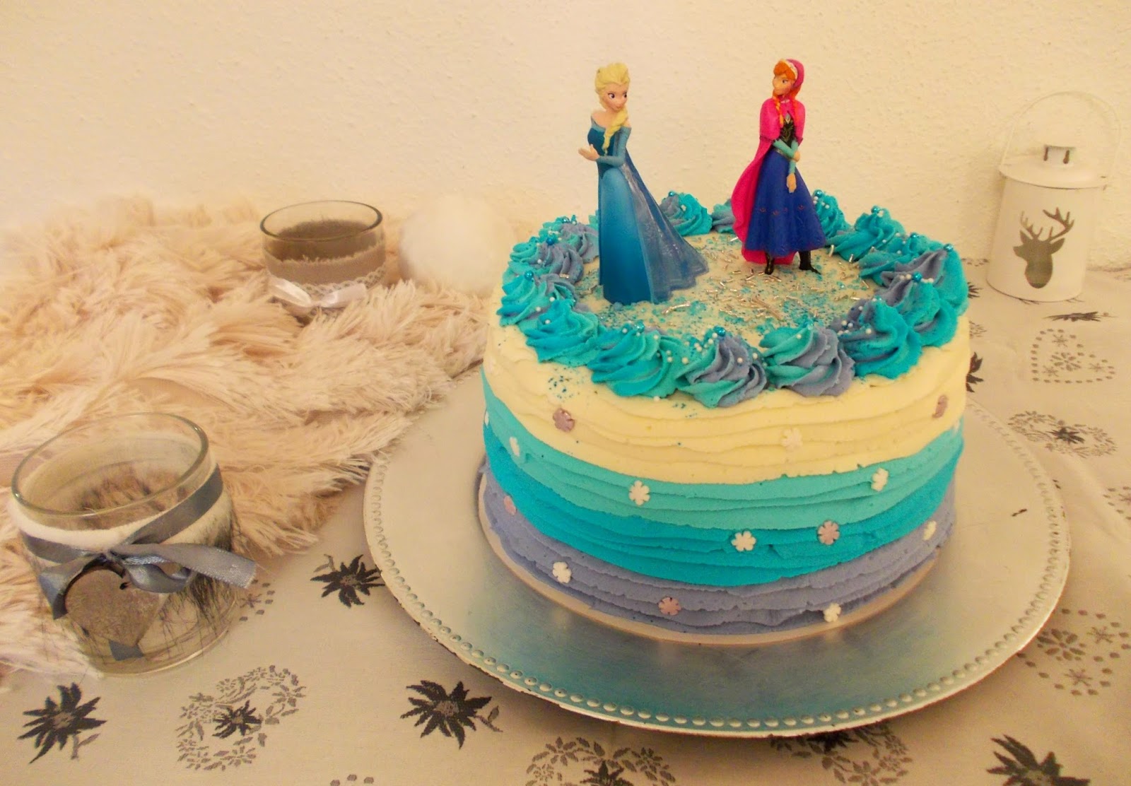 Gâteau La reine des neiges - Les petites douceurs d'Audrey