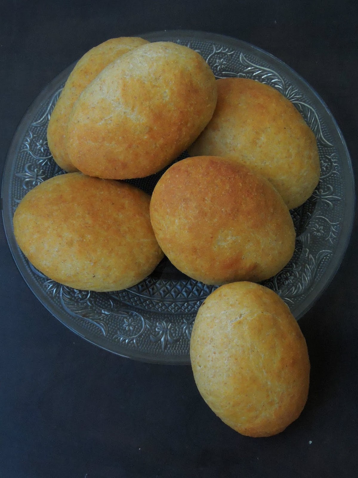 Priya's Versatile Recipes Mollete/Spanish Antequera Bread Rolls