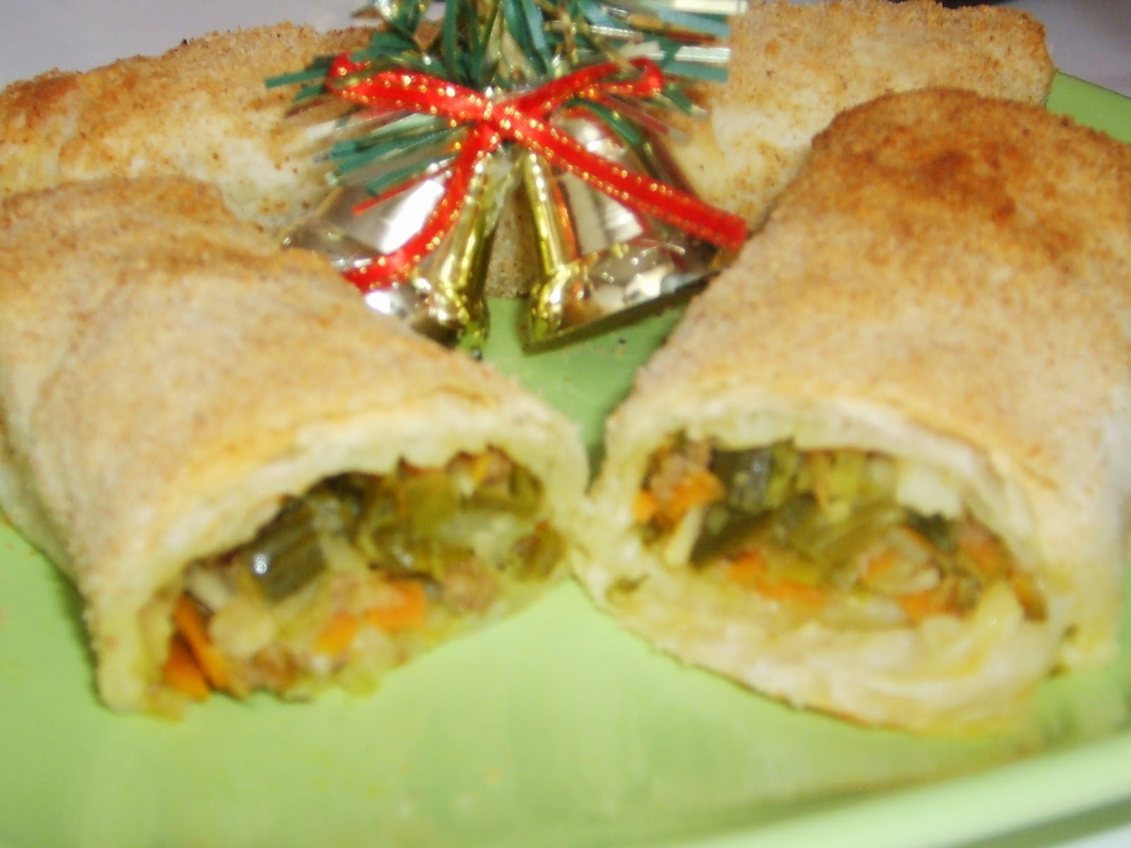 şirince tatlar Pırasalı, kereviz ve de havuçlu Kış Böreği))