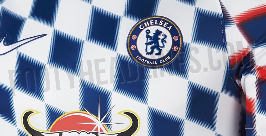 chelsea pre match kit