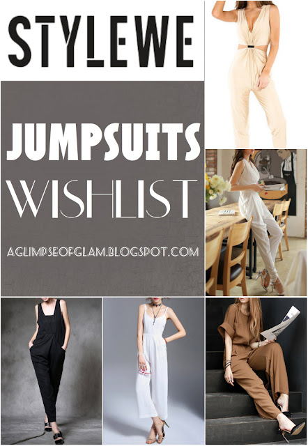 StyleWe Wishlist: Jumpsuits - Andrea Tiffany A Glimpse of Glam