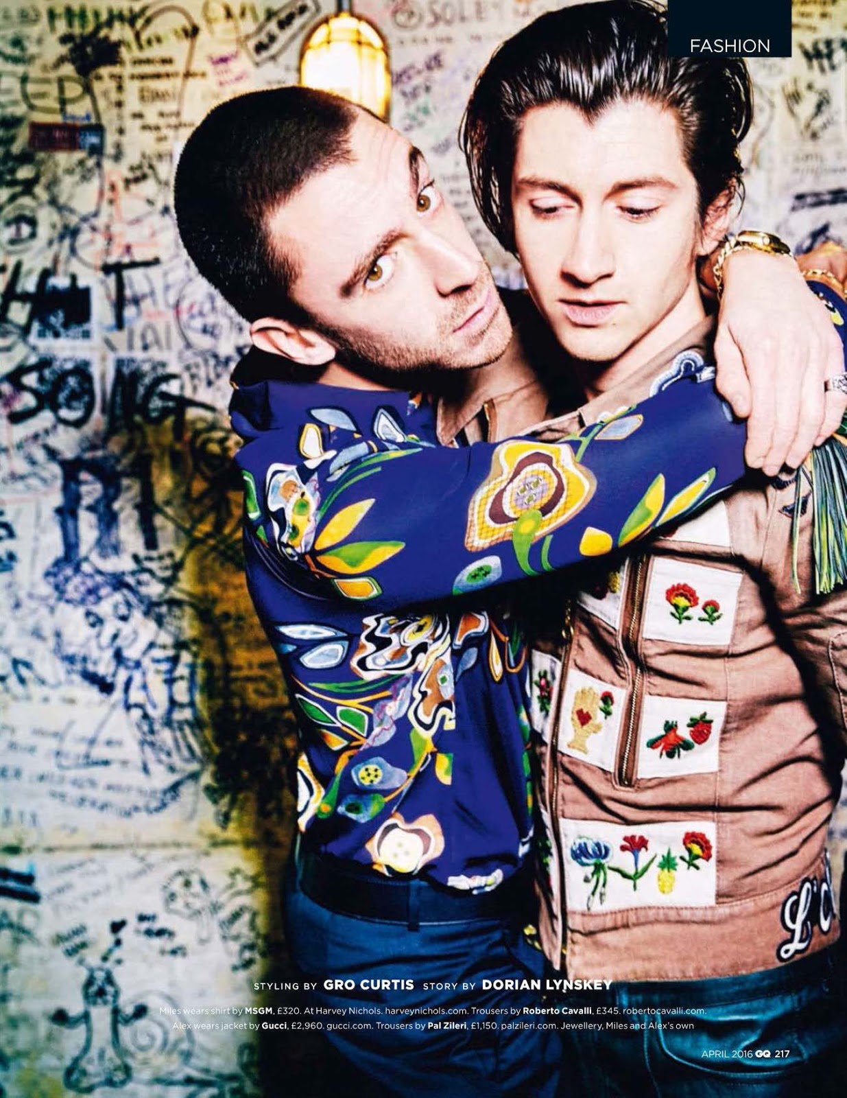 Alex Turner y Miles Kane para British GQ Abril 2016 por Ellen Von Unwerth Alex Turner y Miles Kane para British GQ Abril 2016 por Ellen Von Unwerth