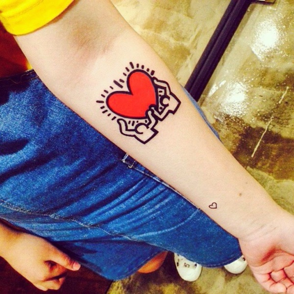 Tatuagens de coração para as mulheres Tatuagens de coração para as mulheres
