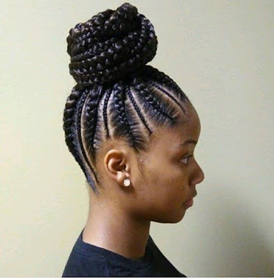 24+ ways To Do Feed In Ponytail with Side Braids Hairstyles Similar to cornrows feed in braids are the new and hip style of 24+ ways To Do Feed In Ponytail with Side Braids Hairstyles