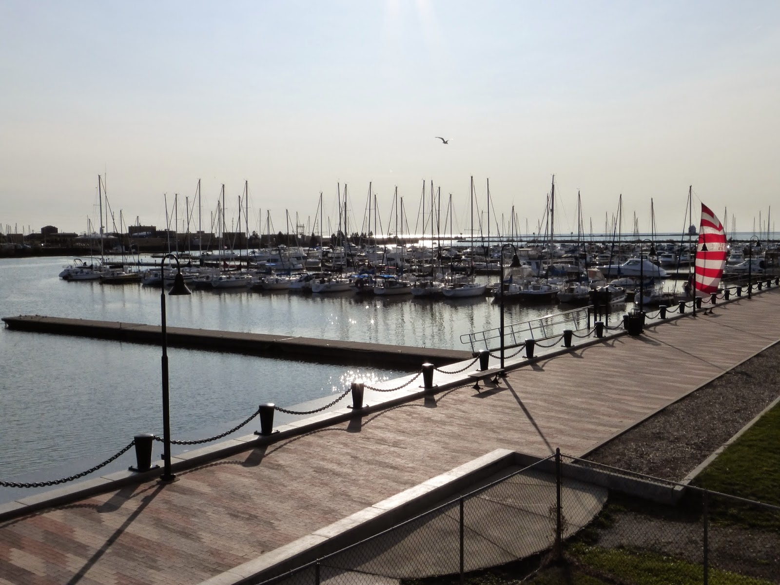 Cruising on Silent Dream Lorain, Ohio on Lake Erie