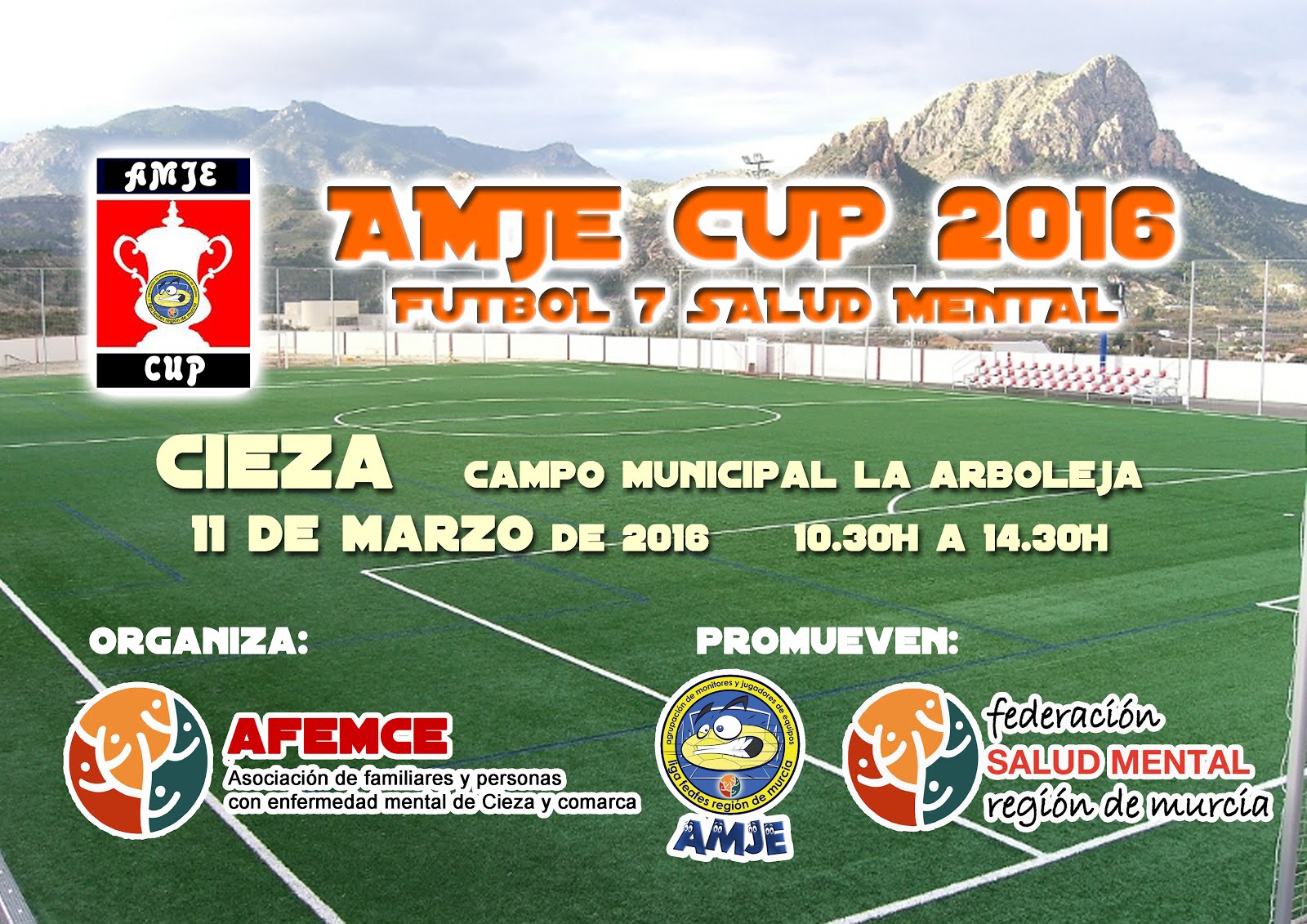 CARTEL DE LA AMJE CUP 2016