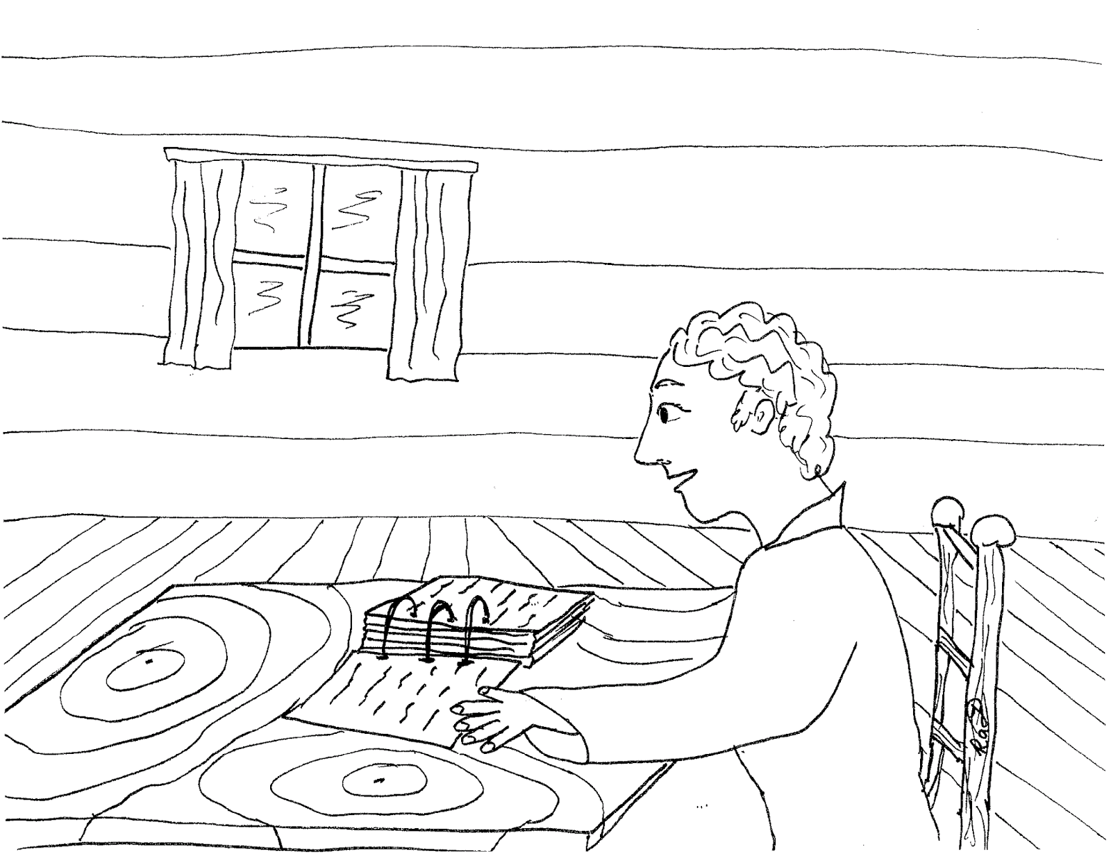 Robin's Great Coloring Pages: Joseph Smith and Brigham Young and the