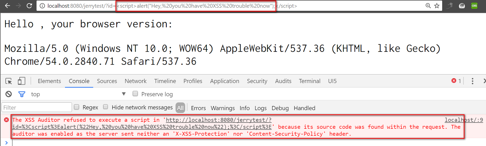 SAP ABAP Central: Build an Cross Site Scripting example in Java and ABAP
