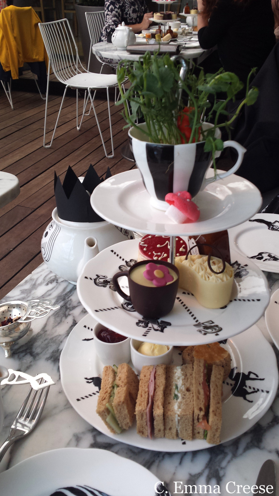 Mad Hatters Tea Party Afternoon Tea at the Sanderson Hotel
