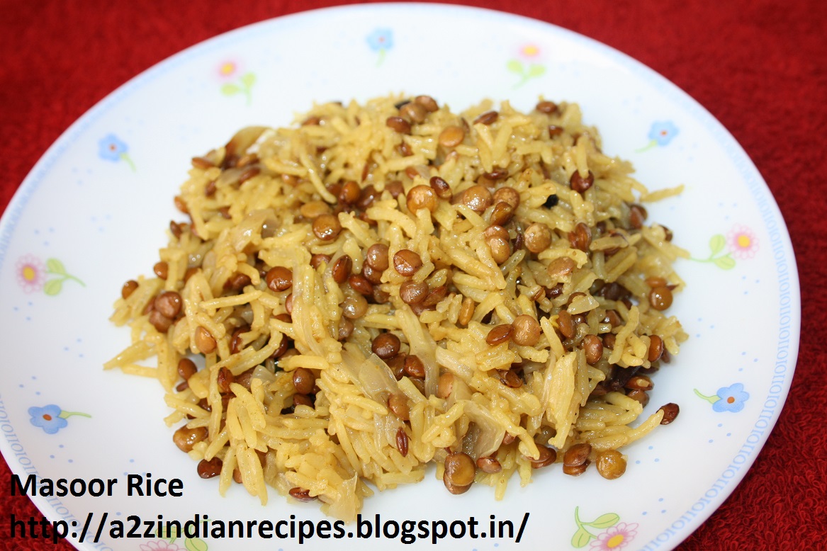 Best Marathi Recipes Masoor Rice