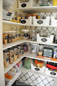 Modern kitchen of Organizing Made Fun's home tour
