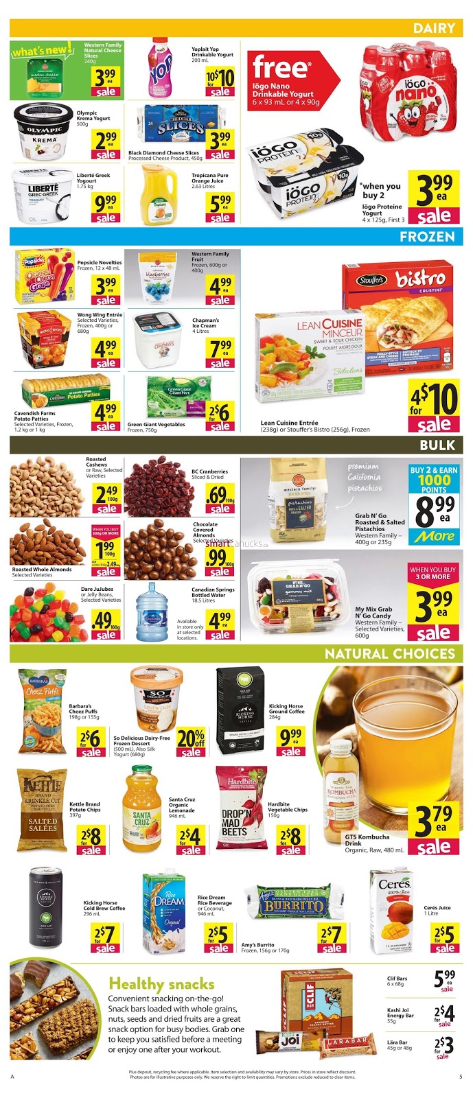 save on foods flyer weekly flyer june 1 7 2018 the brick terrace bc flyer