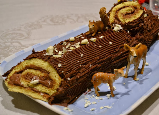 Drivemehungry yule ganache cocoa Bear, Dolly and Moi: buche de Noel