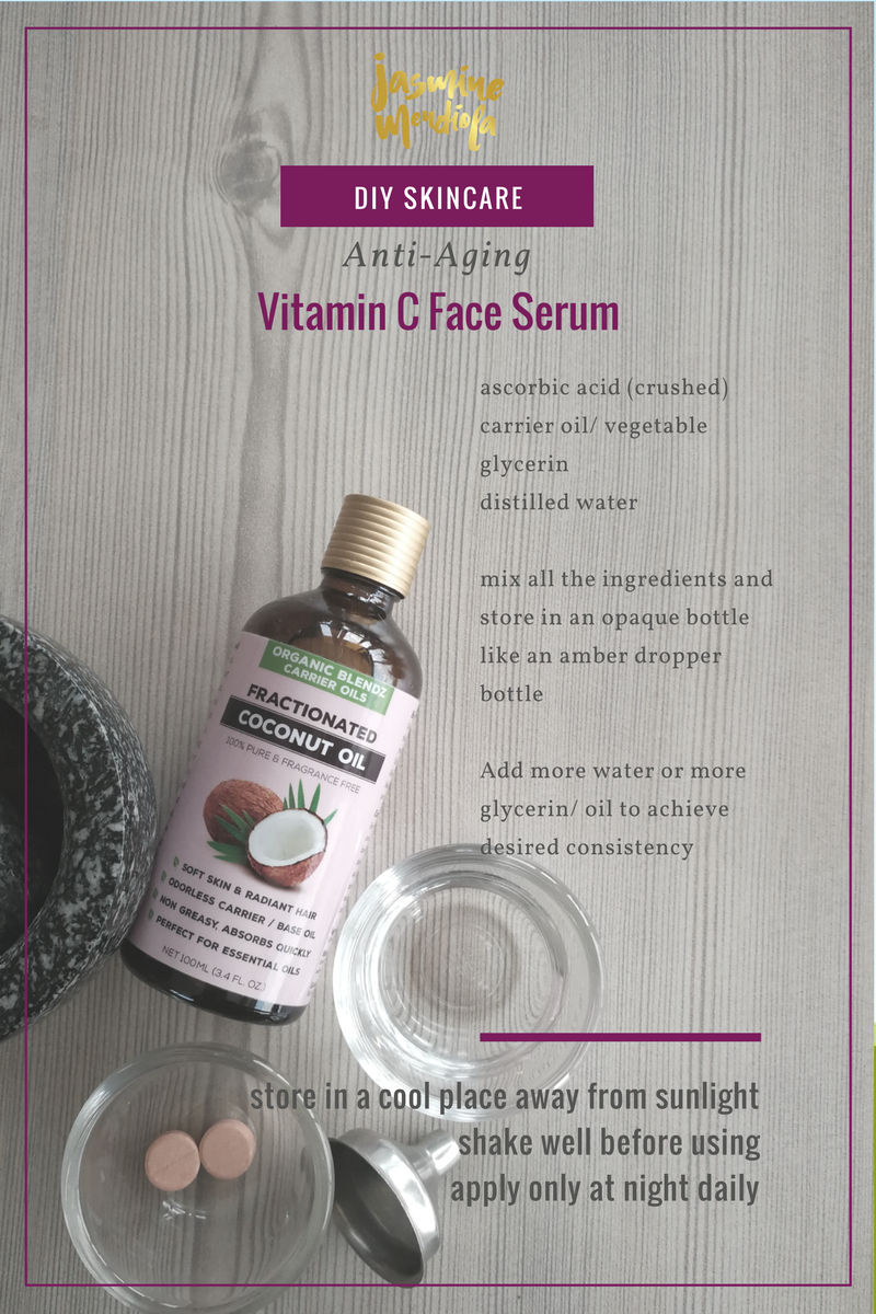 The Beauty Strategist Diy Anti Aging Face Serum Vitamin C Is The Most Potent Ingredient To Help Regenerate Collagen S Natural Binder Holding Everything Together