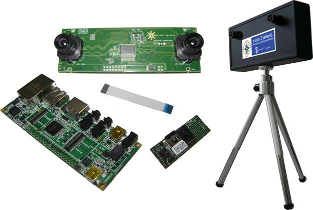 Image Sensors World: e-con Launches Stereo Camera Reference Design with ...